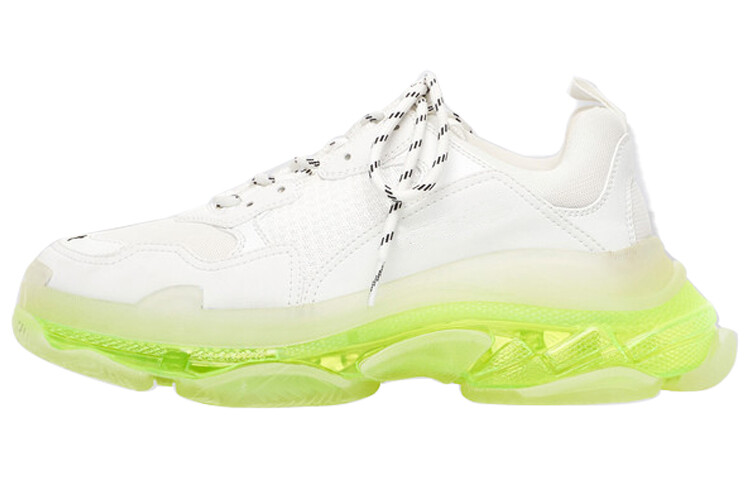 

Кроссовки Balenciaga Triple S Clear Sole, желтый/белый