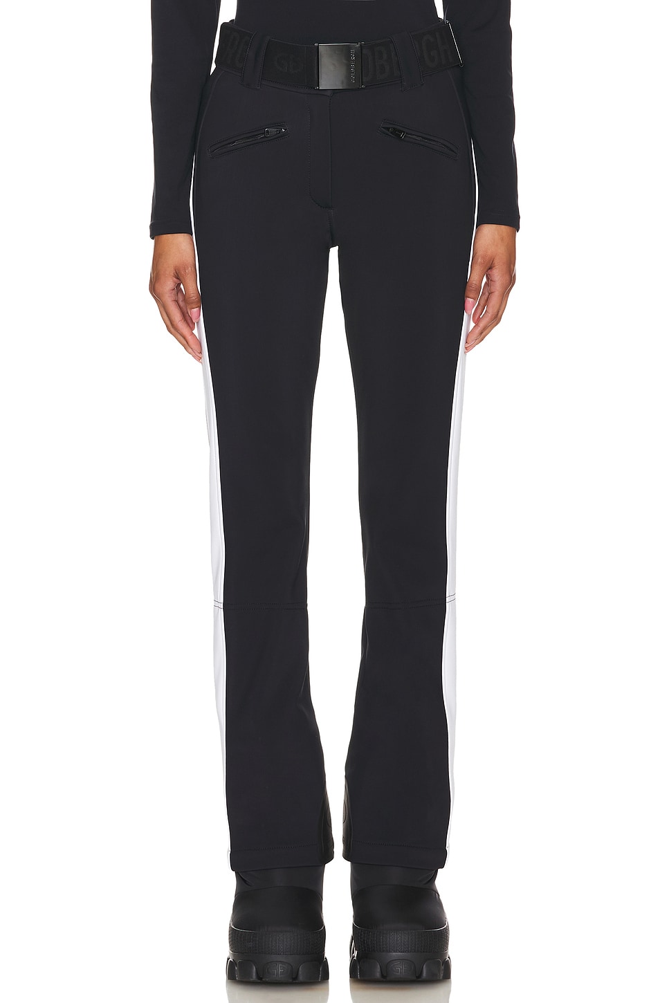 

Лыжные брюки из мягкой мембраны Runner Goldbergh, black & white