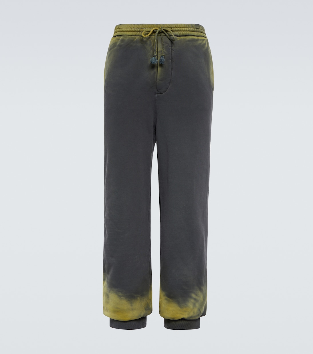 

Анаграмма хлопковые джерси спортивные брюки Loewe, Grey/Yellow