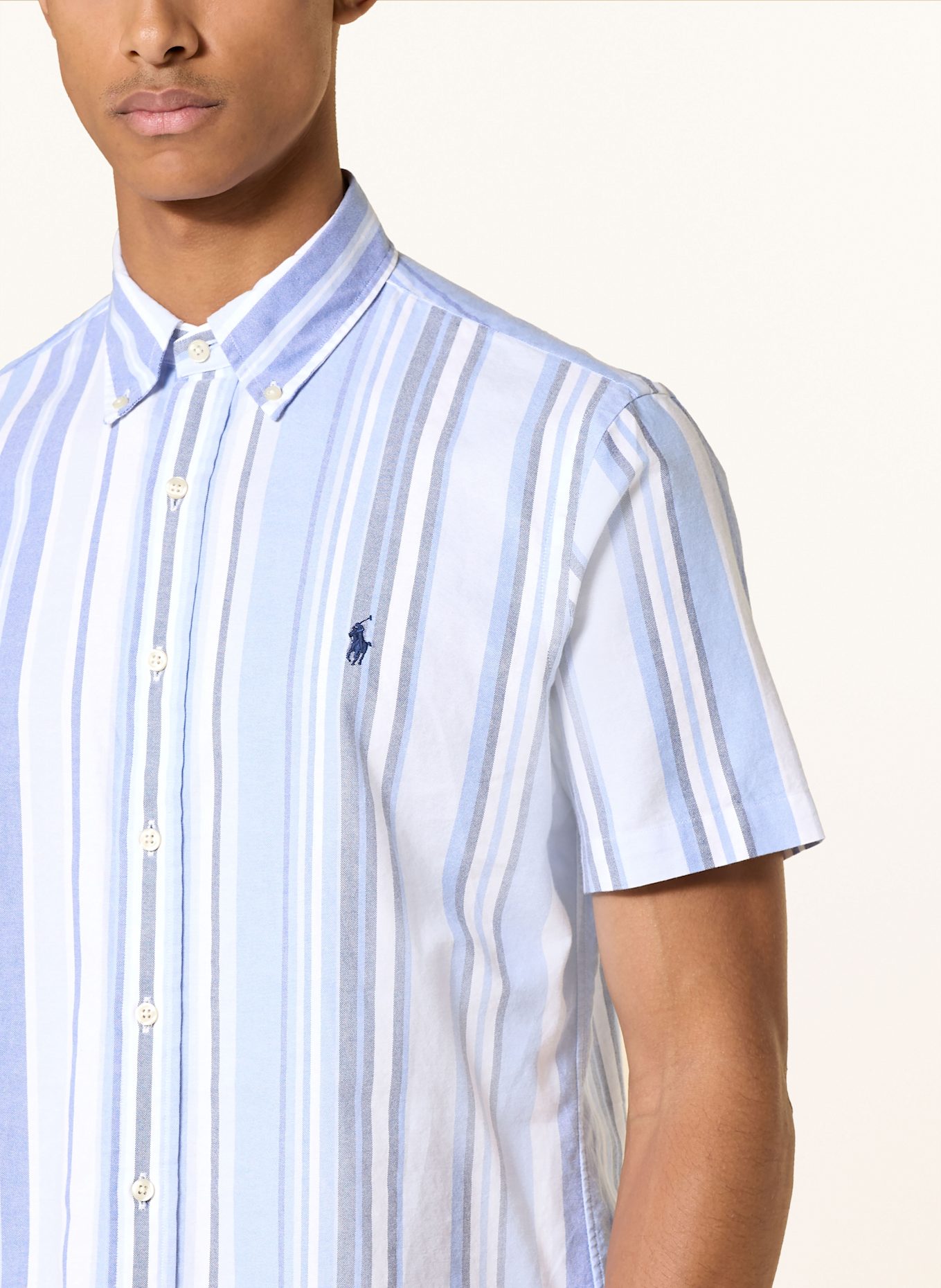 Рубашка с короткими рукавами, стандартный крой Polo Ralph Lauren, мультиколор — фото 4