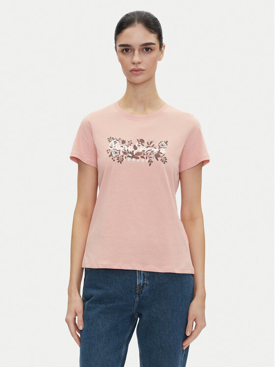 

Футболка обычного кроя Rosalind PL506034 Pepe Jeans, розовый