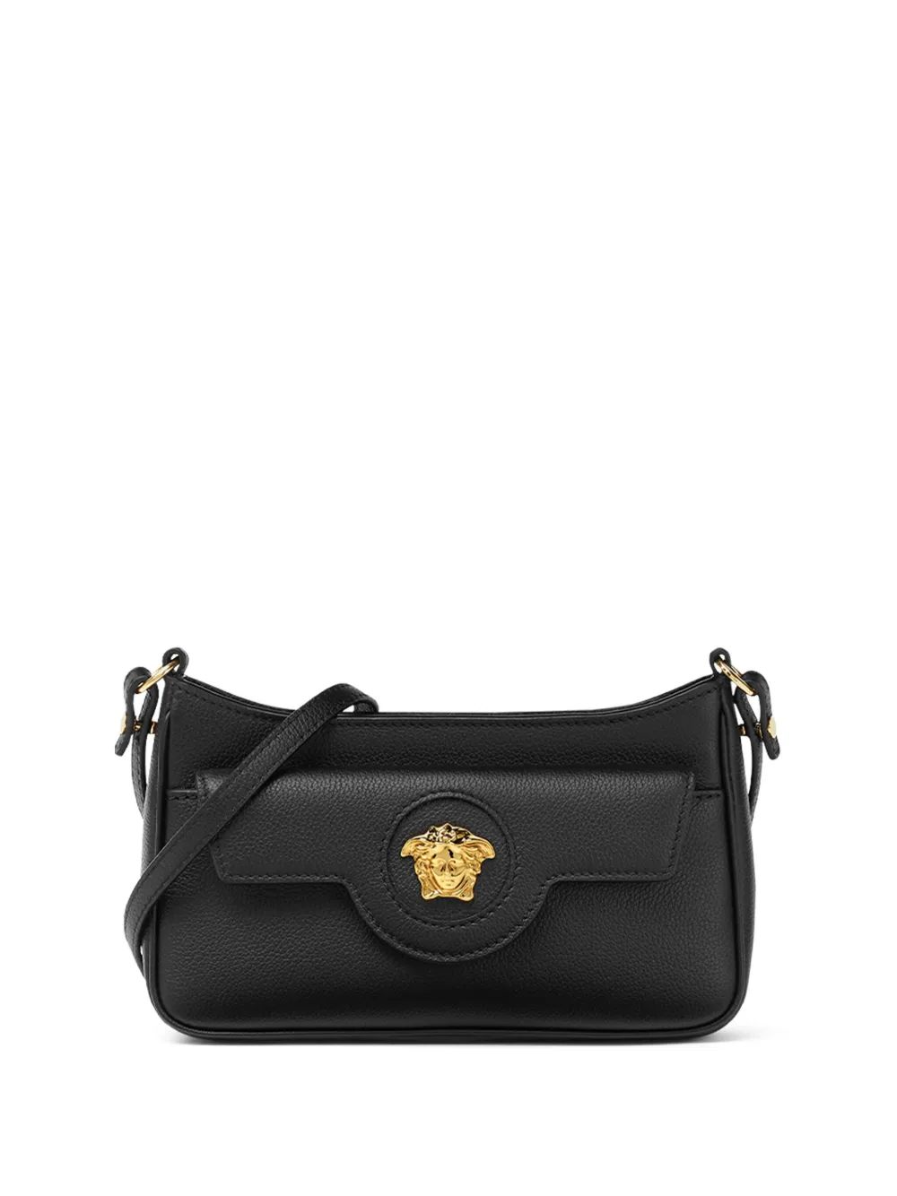 

Сумка через плечо с декором La Medusa VERSACE, черный