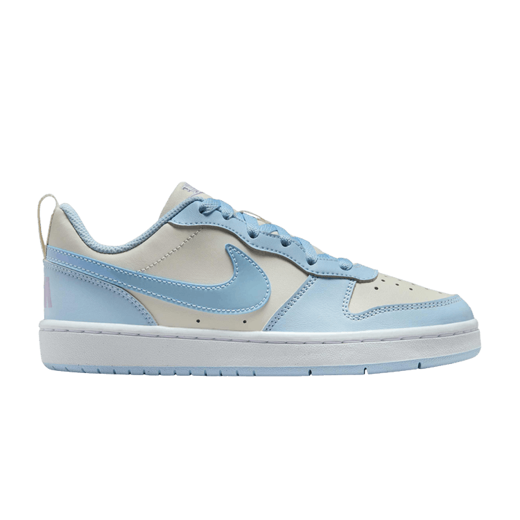 

Кроссовки Nike Court Borough Low Recraft GS 'Soft Pearl Celestine Blue', синий