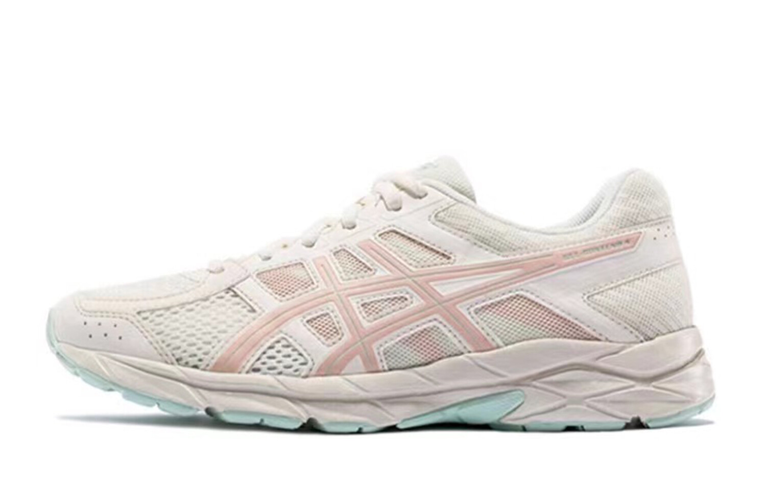 Кроссовки Gel-Contend 4 женские с низким верхом, черные Asics — фото 4