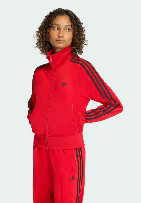 Классическая тренировочная куртка firebird Adidas Originals, Better Scarlet/Black