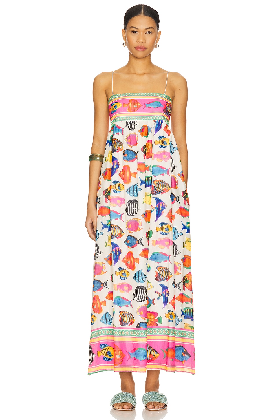 

Длинное платье Skylar Show Me Your Mumu, rainbow reef