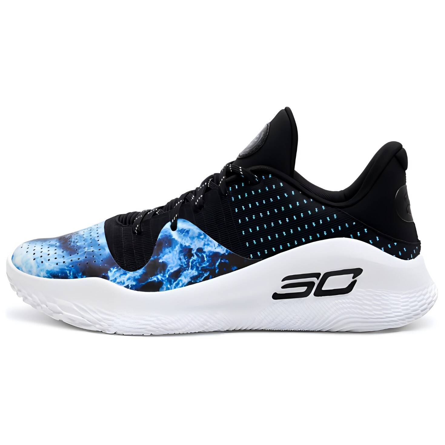 

Кроссовки Bruce Lee X Under Armour Curry 4 Low "Dark Water", синий