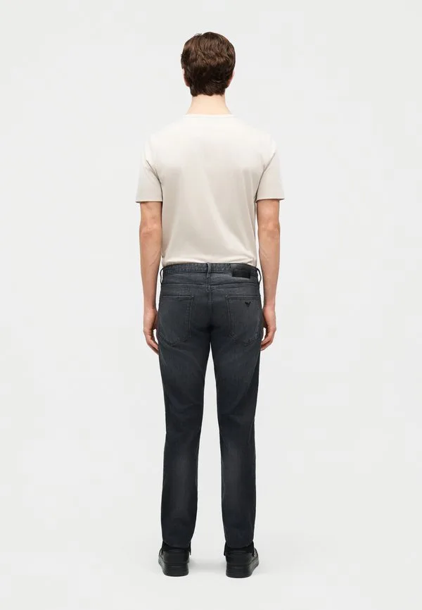 Узкие джинсы Emporio Armani, Medium Grey Denim — фото 3