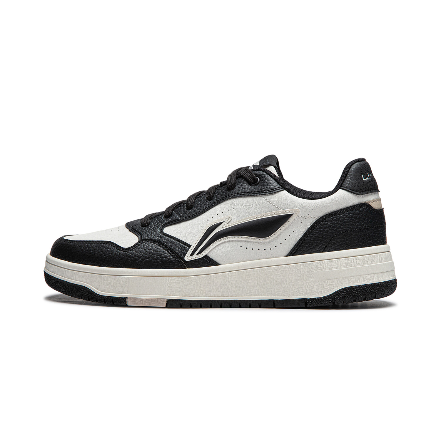 

Кроссовки LINING Tianji Soft Skateboarding Shoes Men Low-top White/black, черный/белый