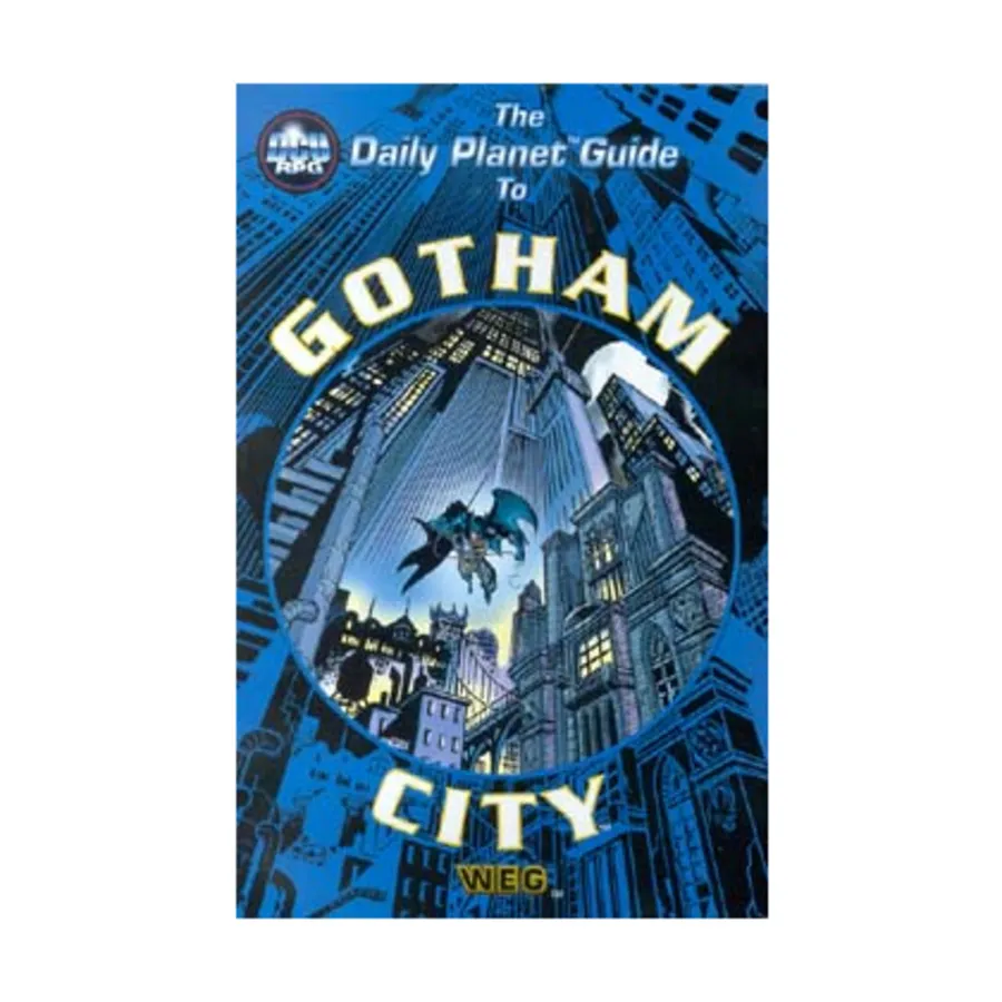 

Daily Planet Guide to Gotham City, DC Universe (West End Games), мягкая обложка