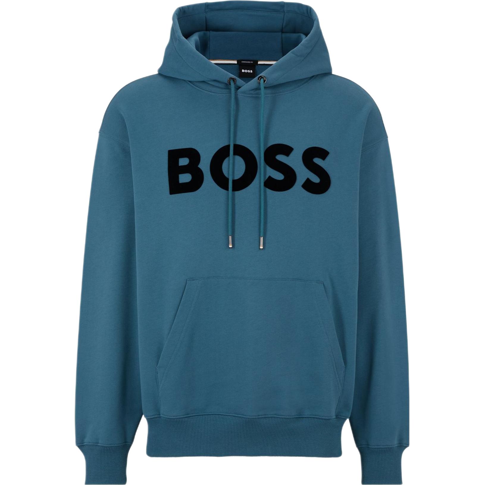 

Футболка мужская бирюзовая HUGO BOSS