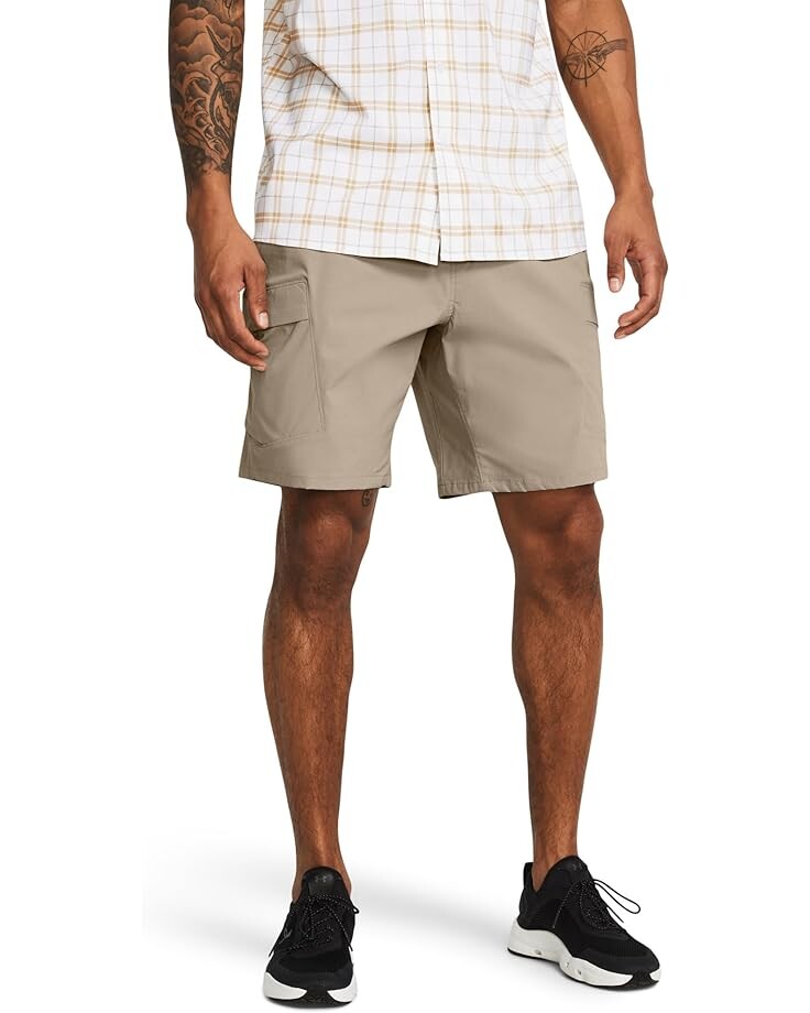 

Шорты Under Armour Fish Hunter 2.0 Cargo, цвет Timberwolf Taupe/Taupe Dusk