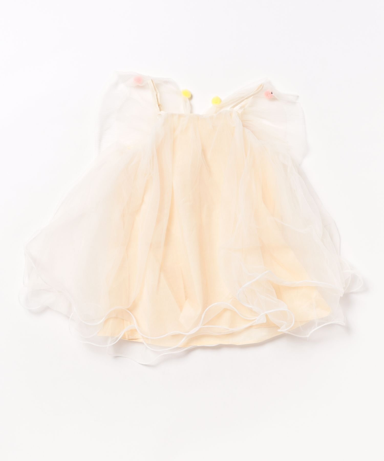 Платье из тюля «Сказка» Aimoha Kids, Light beige — фото 2