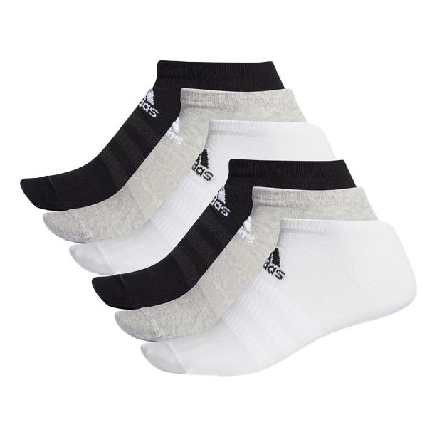 

Носки adidas Unisex Logo Embroidery Sock Combination Pack Black/White/Grey, серый