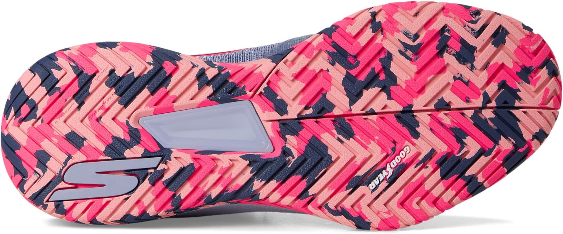 Кроссовки SKECHERS Women's Pickleball Viper Court Pro 2.0 Sneaker, Gray/Lavender — фото 3