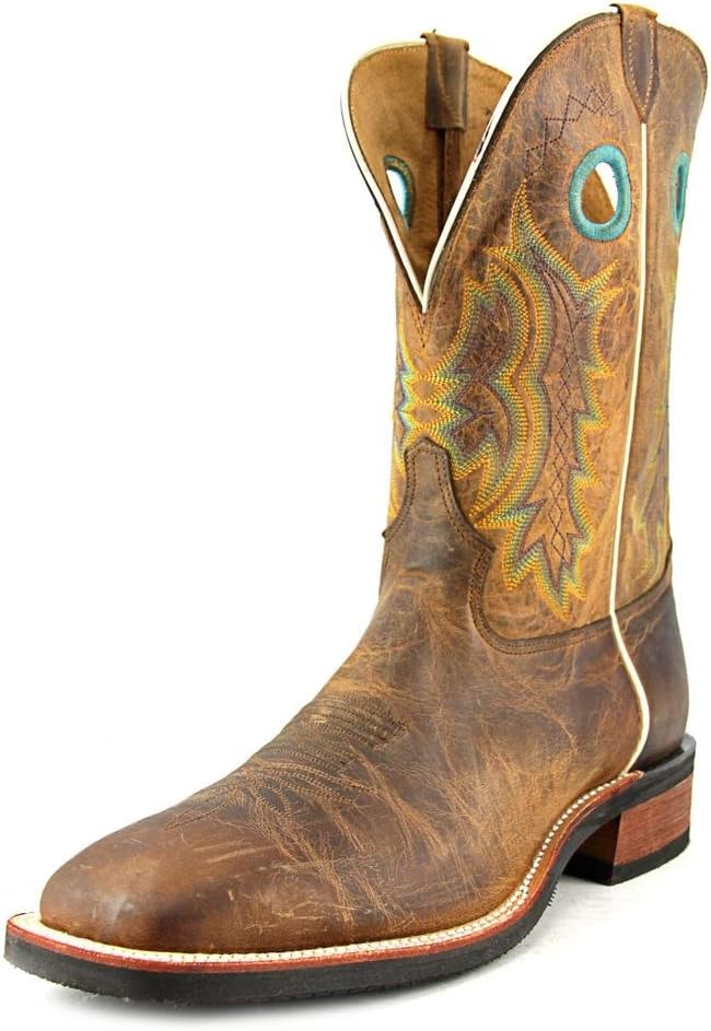 

Мужские ботинки Tony Lama Creedance 11 с квадратным носком, Suntan