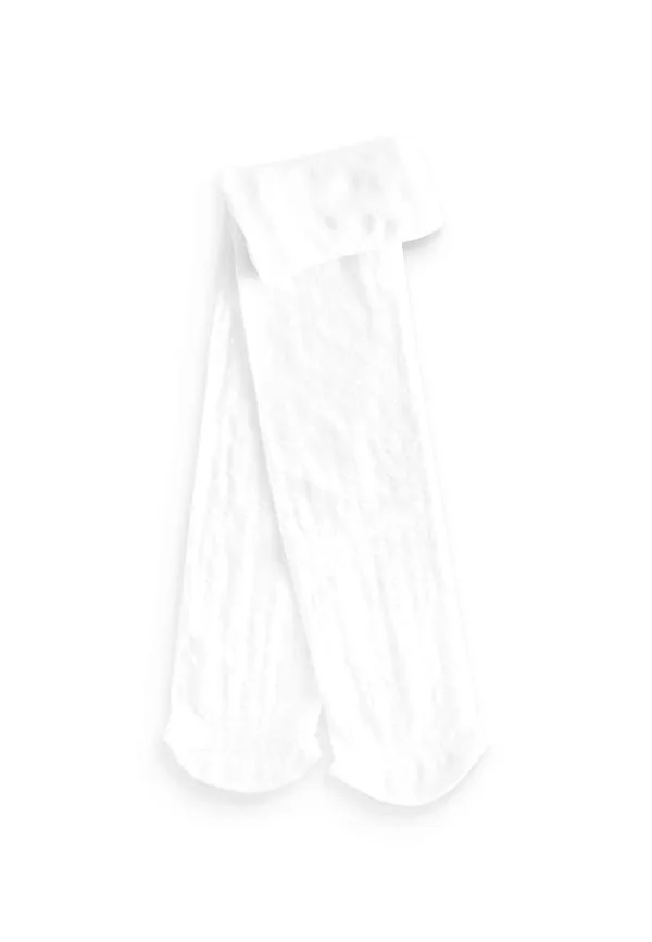 Колготки в горошек плотностью 40 ден Next, White