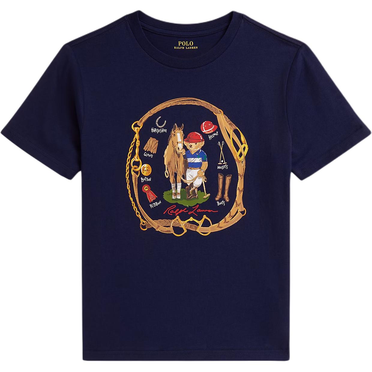 

Футболка Kids' Polo Ralph Lauren, marine синий