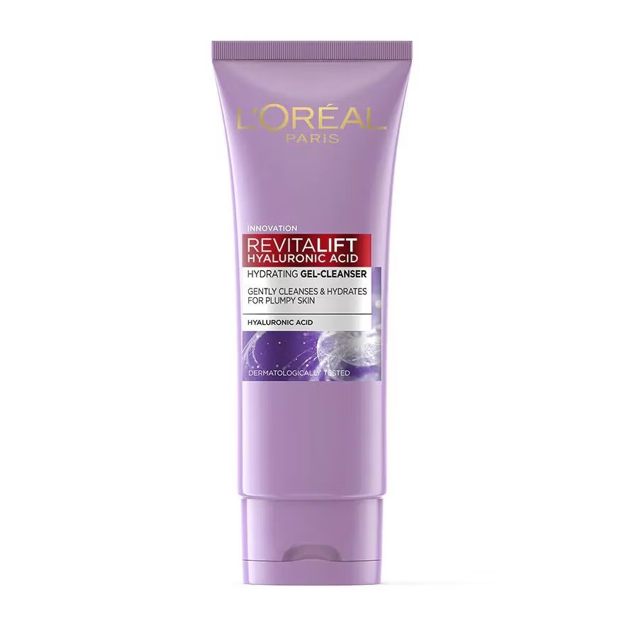 

L'Oreal L'oreal Paris Revitalift Увлажняющий очищающий гель с гиалуроновой кислотой 100 мл, Purple