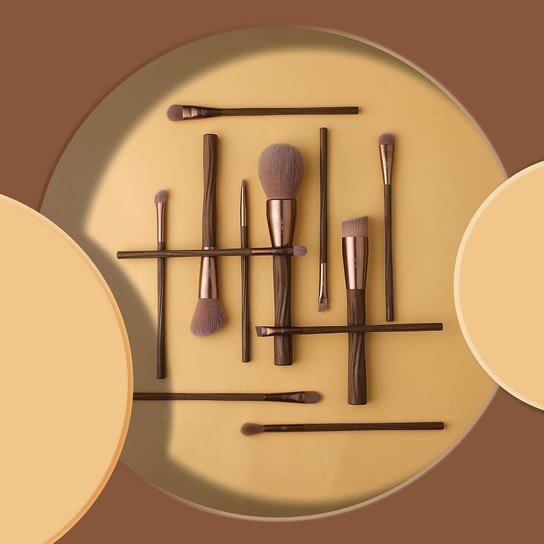 Набор кистей для макияжа Eigshow Ecopro Series, 12 шт., эко-кофе, Eigshow Beauty — фото 2