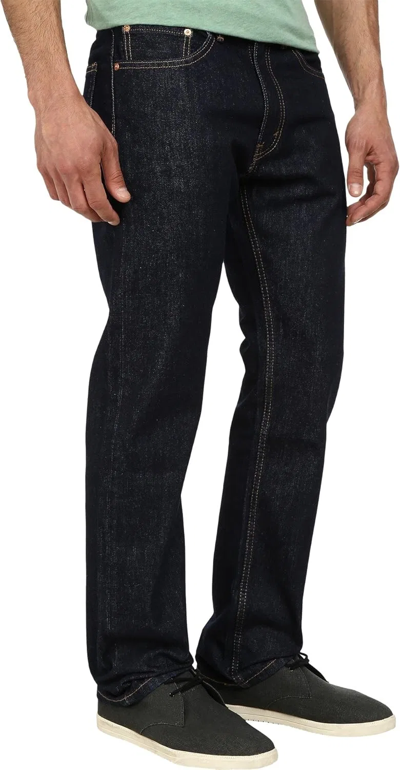 Джинсы Regular Fit Levi's, Rinse - Dark Wash — фото 2