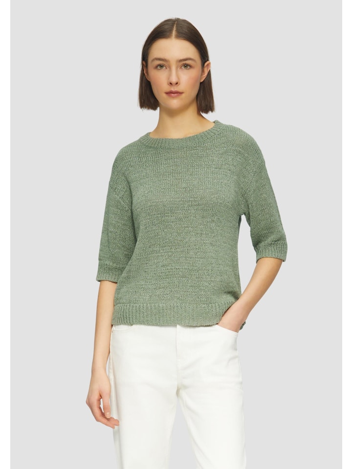 

Вязаный свитер 73X1_шалфейно-зеленый s.Oliver