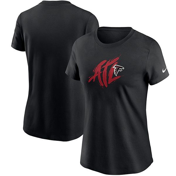 

Женская черная футболка Atlanta Falcons Hometown Collection Nike
