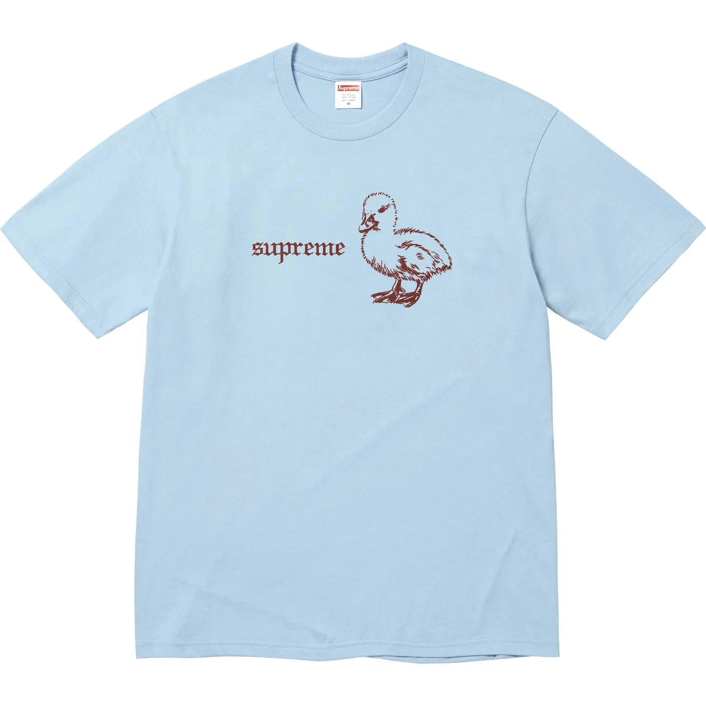 Футболка Duck Tee Unisex Supreme, Pink Blue/Powder Blue