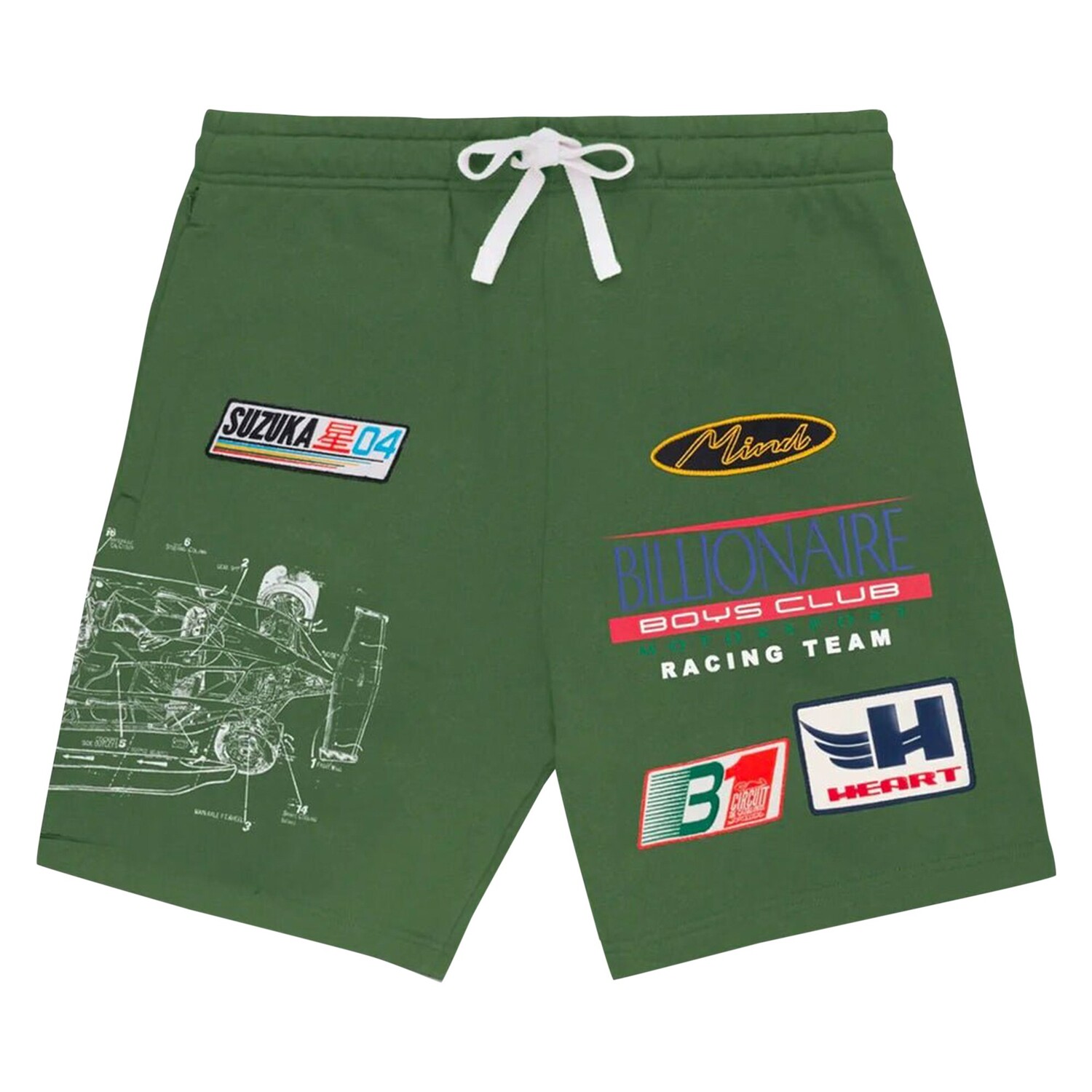 

Зеленые шорты с щупом Billionaire Boys Club