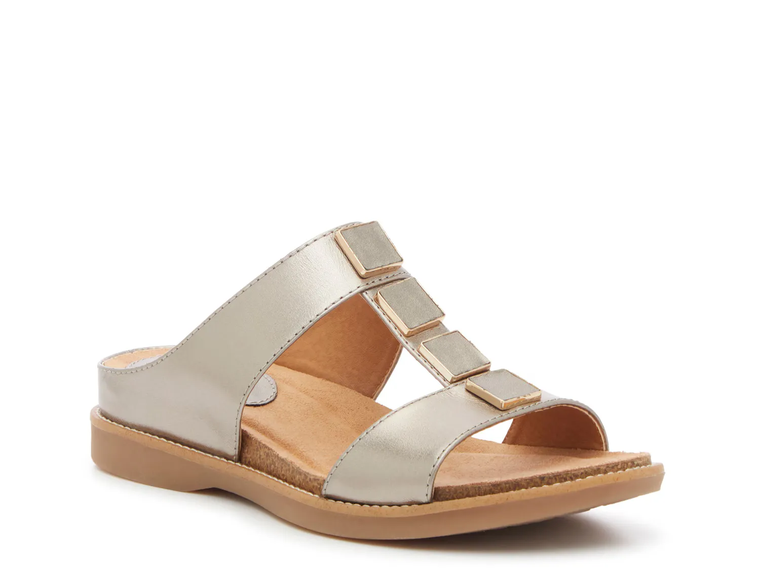 

Сандалии Blaire Wedge Sandal Sofft, цвет pewtermetallic