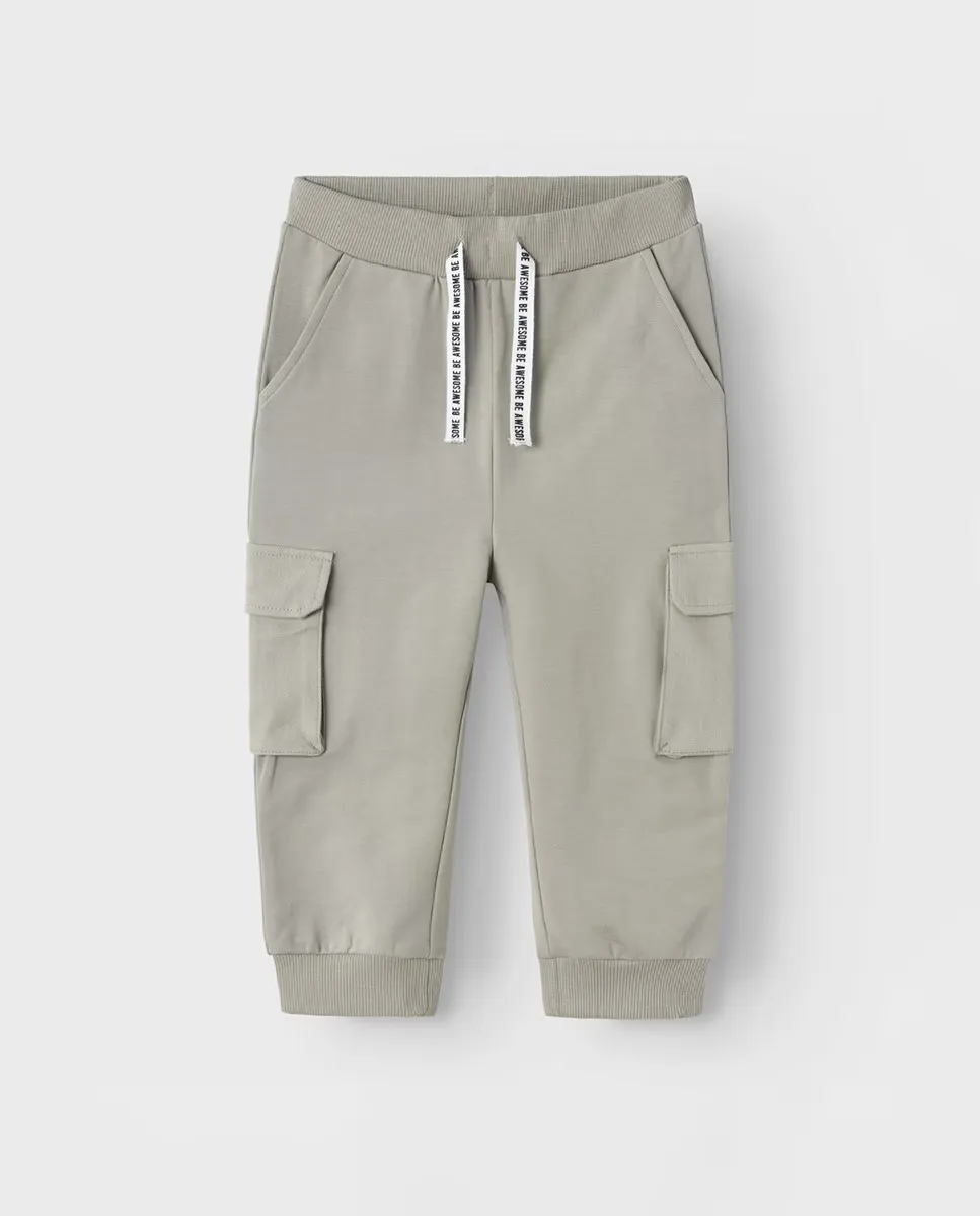 

Спортивный карго для мальчика name it, бежевый
