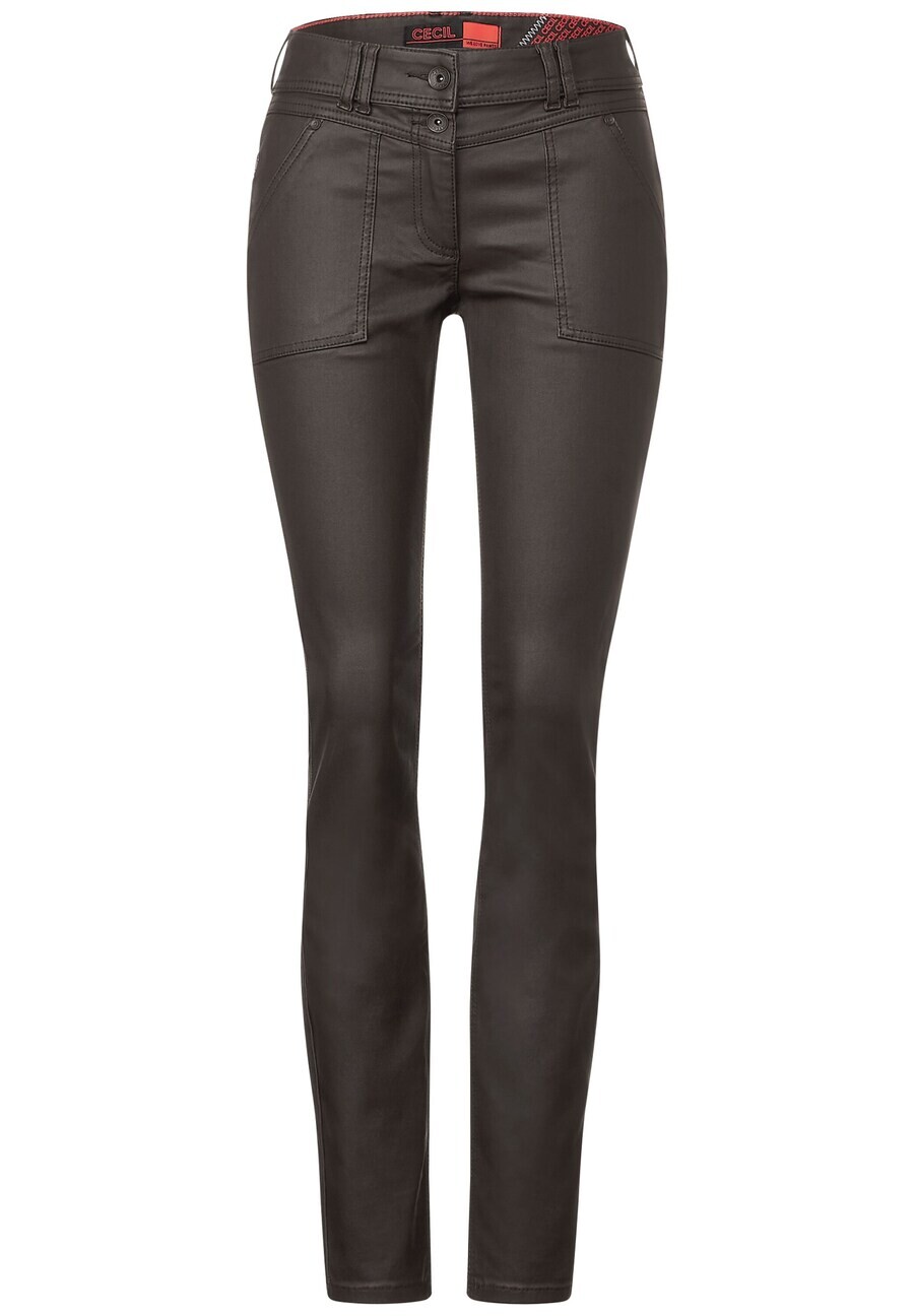 

Брюки CECIL Slim fit Pants Toronto, коричневый