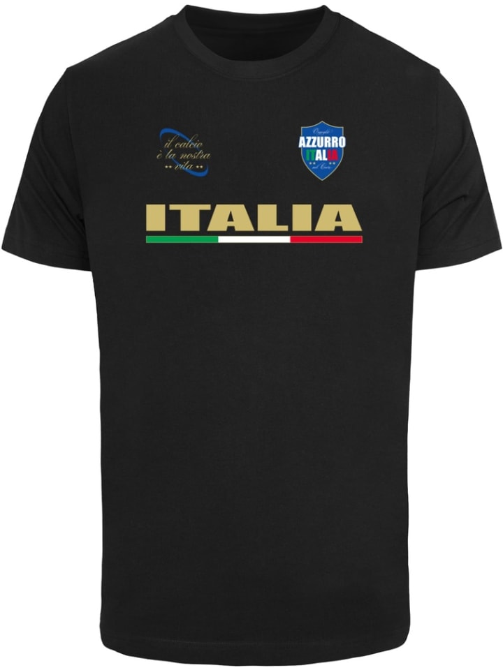 

Футболка Italia Trikot Tee Mister Tee, черный