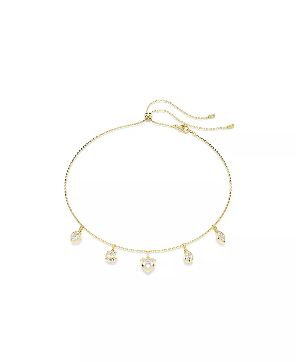 

Ожерелье из белого золота смешанной огранки Imber Swarovski, white