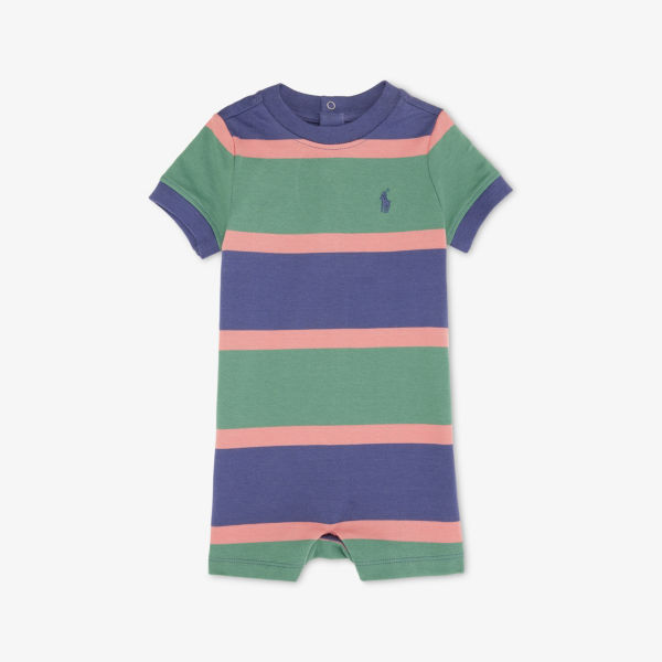 

Комбинезон детский Polo Ralph Lauren для мальчиков, синий / розовый / зеленый