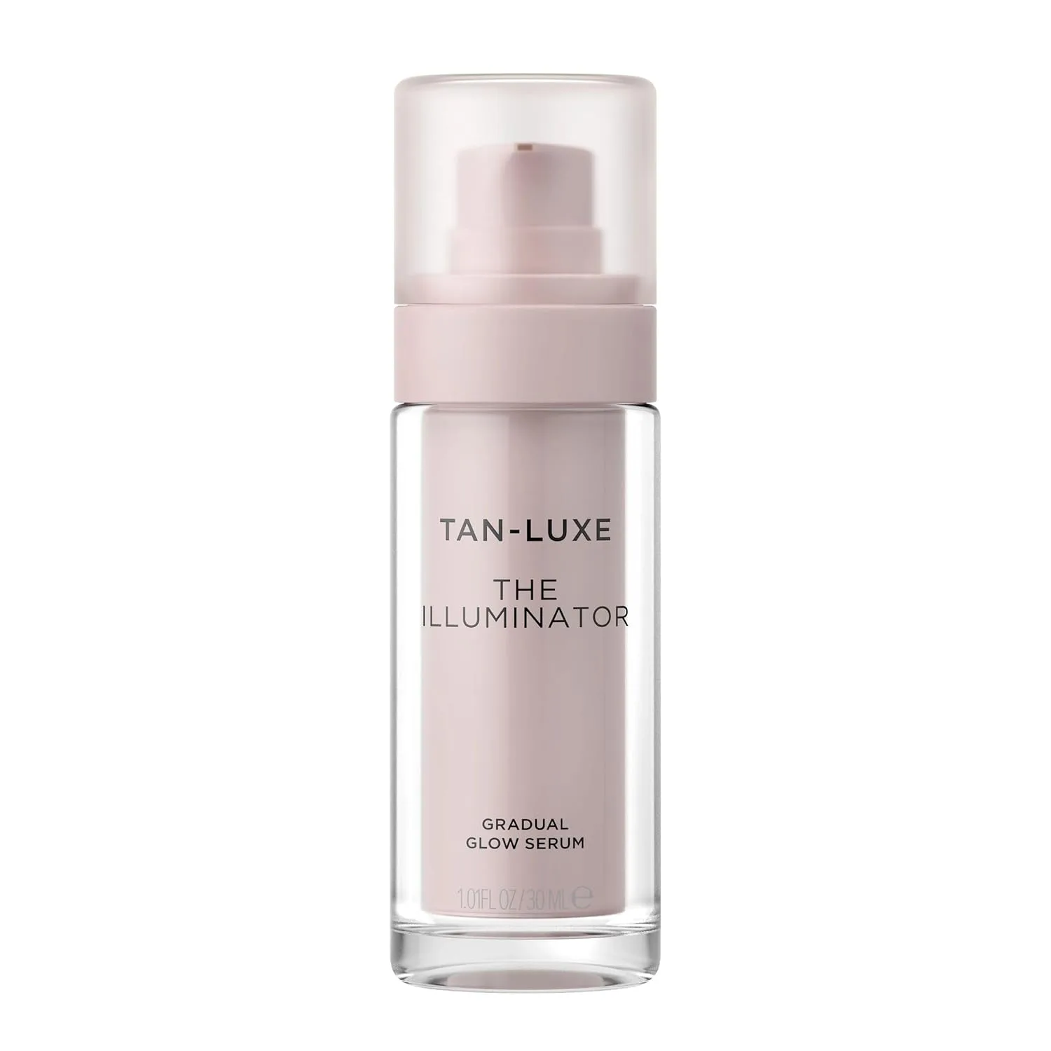 Tan-Luxe The Illuminator, сыворотка-автозагар, средство для постепенного загара, увлажняющий ночной автозагар для лица с гиалуроновой кислотой и антиоксидантами, флакон 30 мл. 29,9 мл (1 шт.), Pink