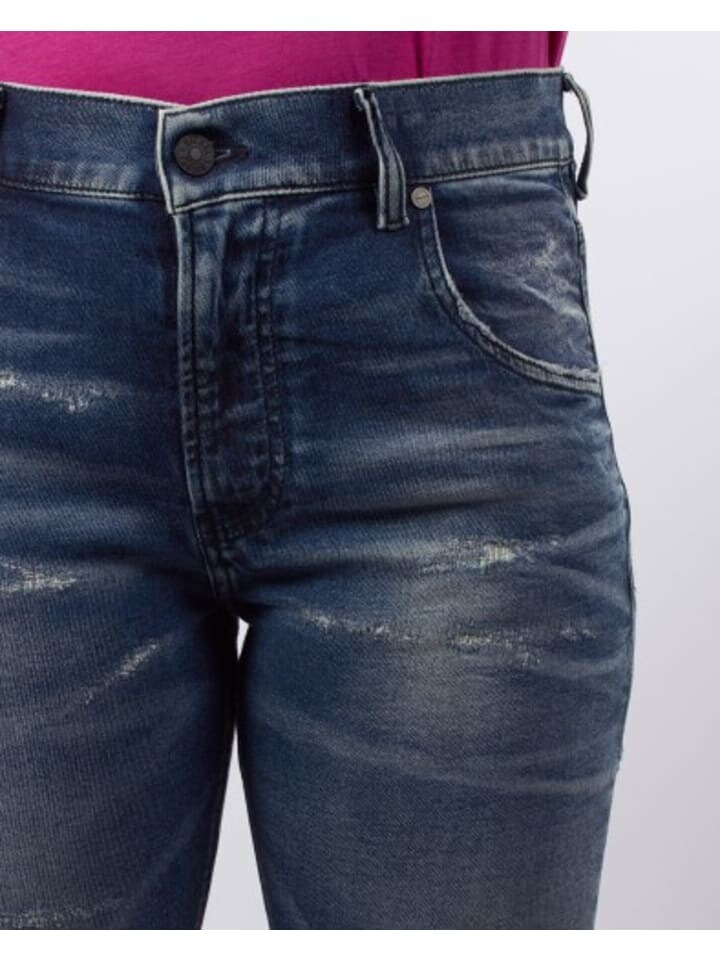 Тканевые брюки Diesel 00SJNL0096M Hose, цвет Denim — фото 3