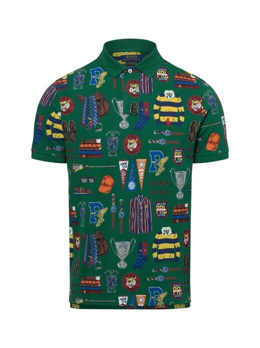 

Рубашка поло Polo Ralph Lauren, зеленый