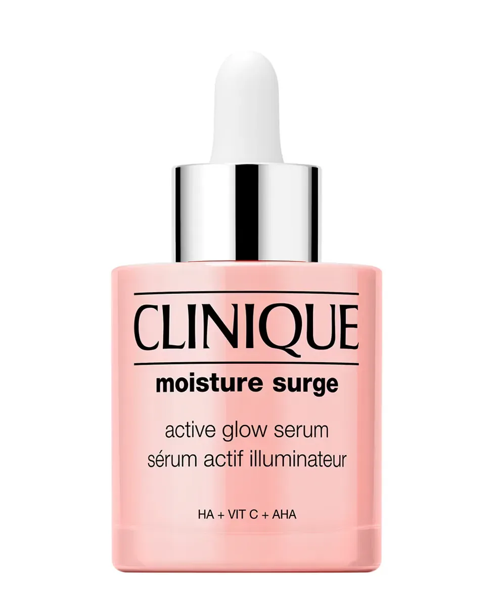 Сыворотка Clinique — Осветляющая Moisture Surge Active Glow Serum для увлажнения лица