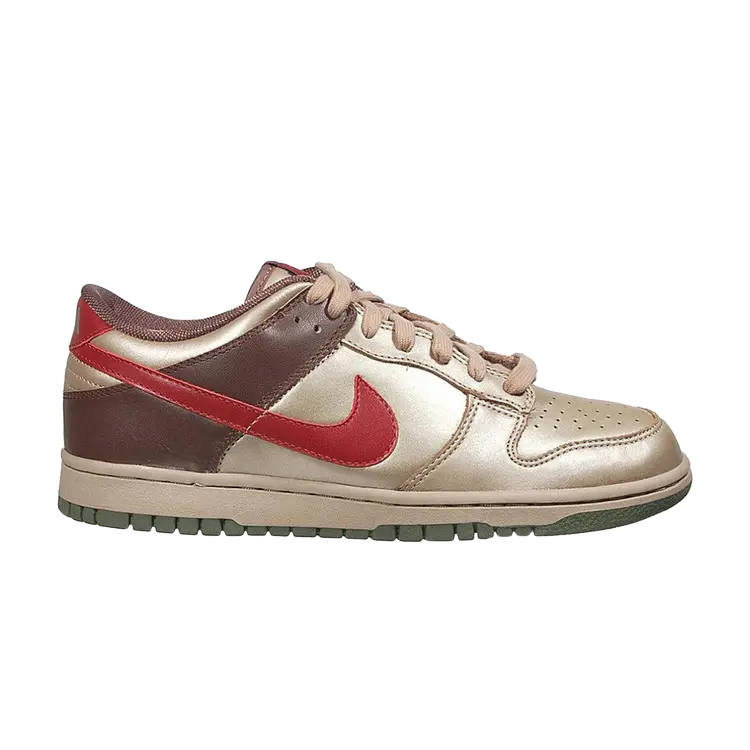 Кроссовки Nike Wmns Dunk Low 'Metallic Zinc', серебряный