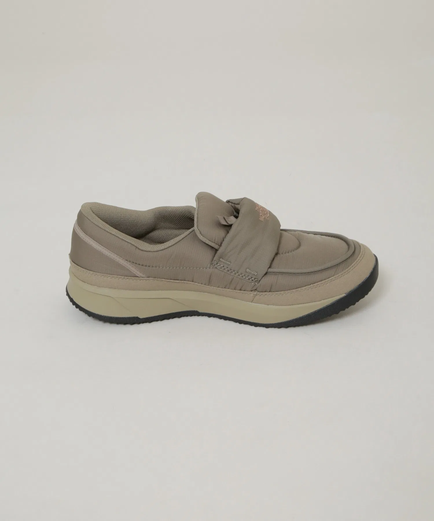Мужские утеплённые лоферы Nuptse Loafer THE NORTH FACE серые — фото 3
