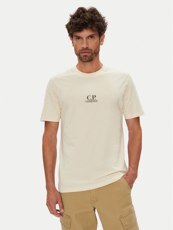 

Футболка regular fit 19CMTS106A006586W C.P. Company, зелёный