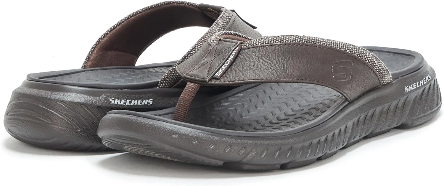 Мужские сандалии Skechers Harver, Brown — фото 3