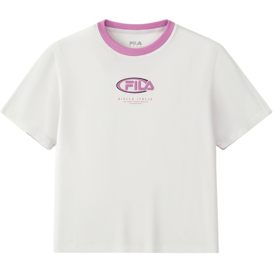 

FILA KIDS Футболка cloud white для подростков, Белый, FILA KIDS Футболка cloud white для подростков