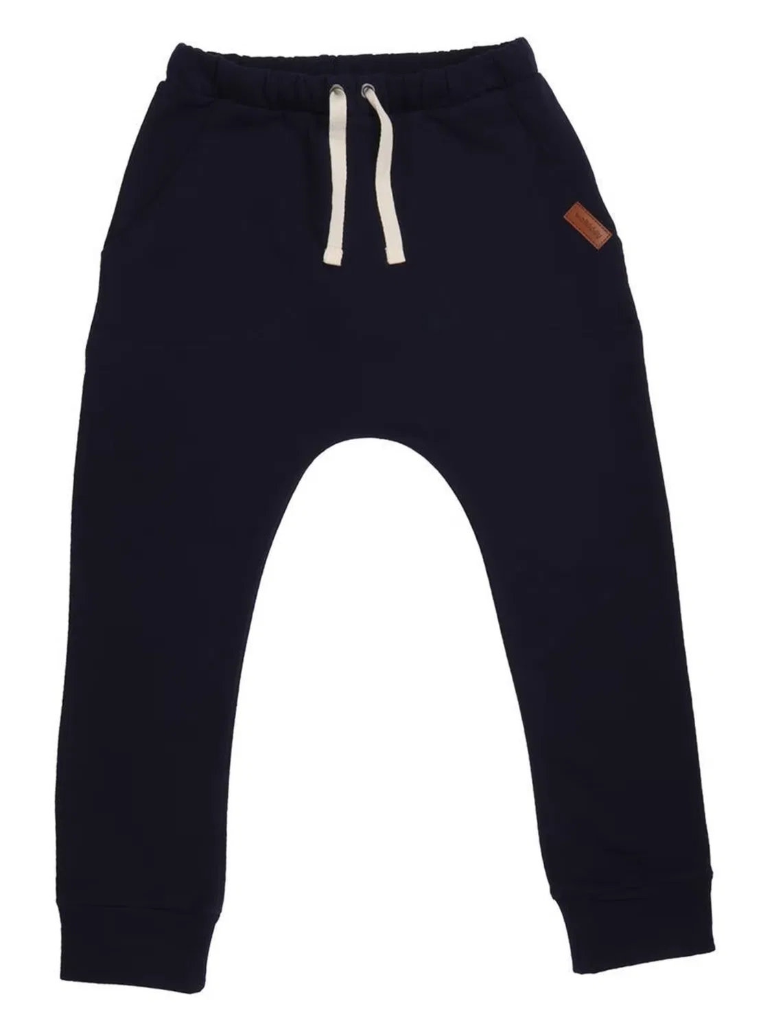 Брюки Walkiddy Regular Pants Unifarben Jogger темно-синего цвета