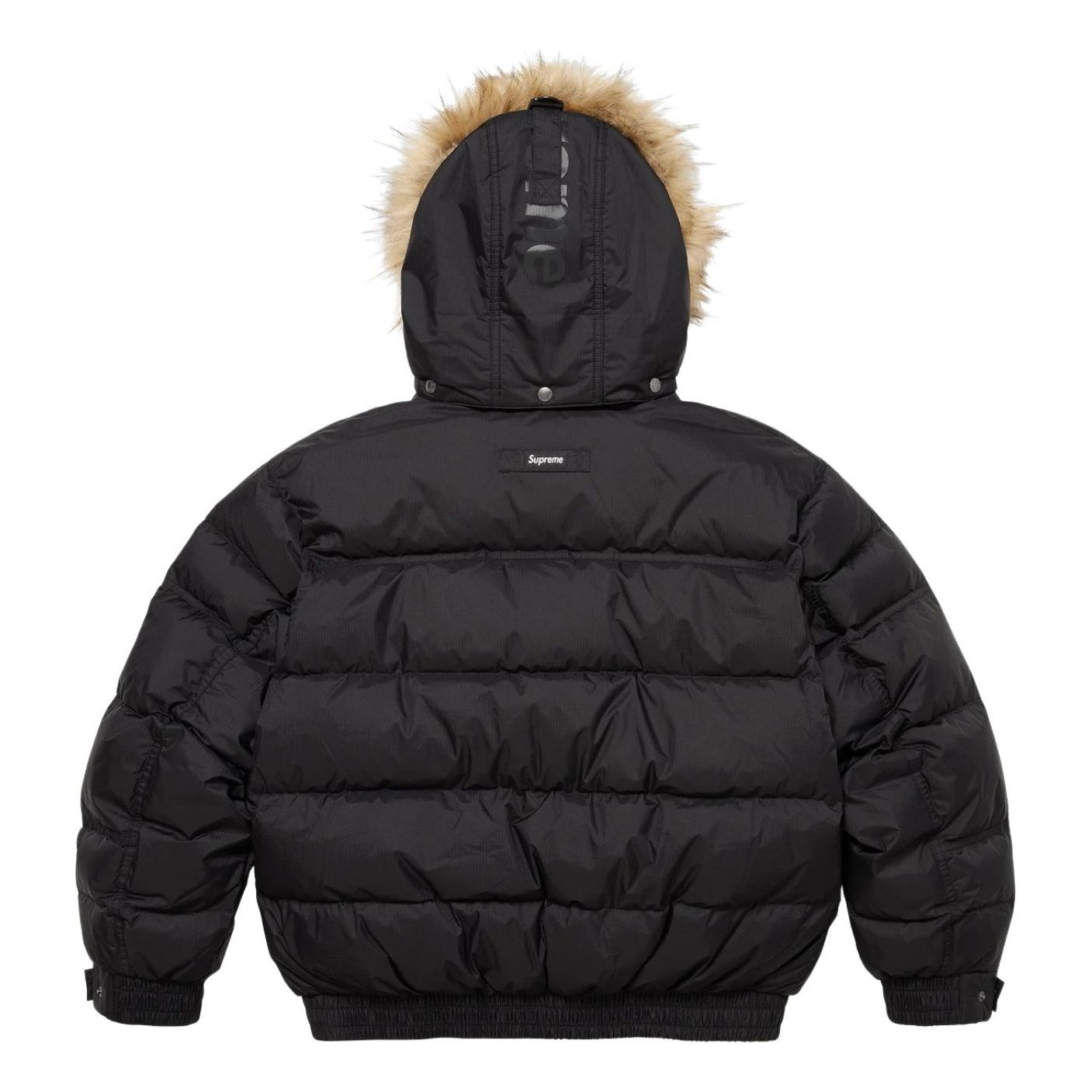 Пуховая куртка Supreme FW25 с защитной маской и наполнителем 700-Fill, цвет «черный» — фото 2