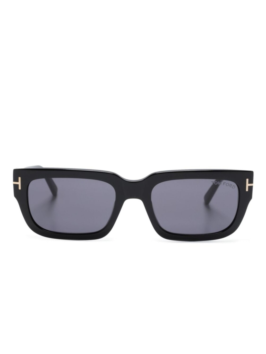 

TOM FORD Eyewear солнцезащитные очки Ezra в прямоугольной оправе, черный