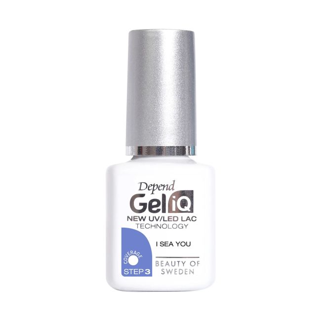 

Гель-Лак для ногтей Gel iq uv/led Depend, цвет i see you, 5 мл
