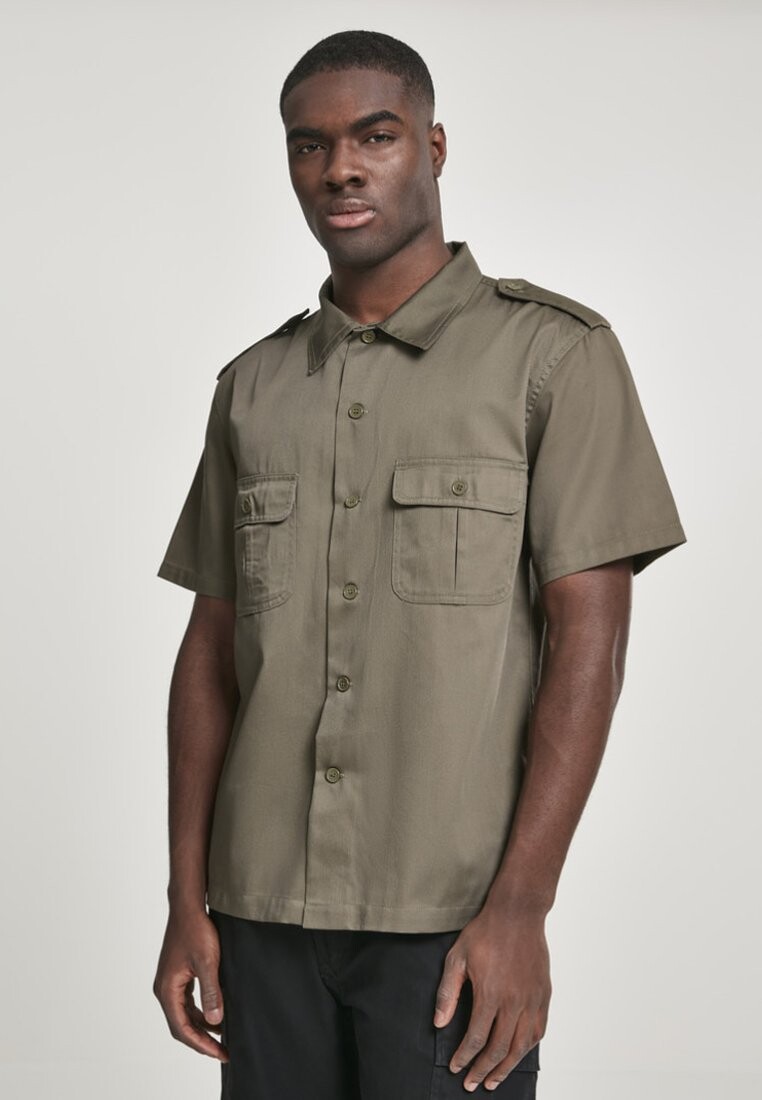 

Рубашка Herren Us Hemd Brandit, цвет olive