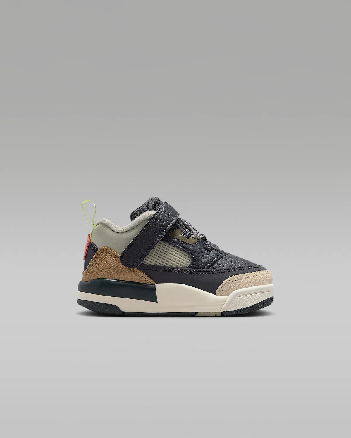 Детские кроссовки Jordan Spizike Low, Anthracite/Light Wild Mango/Cargo Khaki/Spruce Fog — фото 3